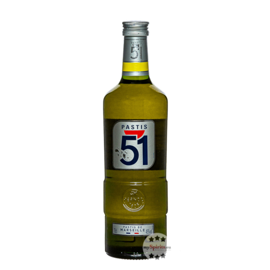 Pernod Pastis 51 Original Pastis de Marseille / 45 % Vol. / 0,7 Liter-Flasche