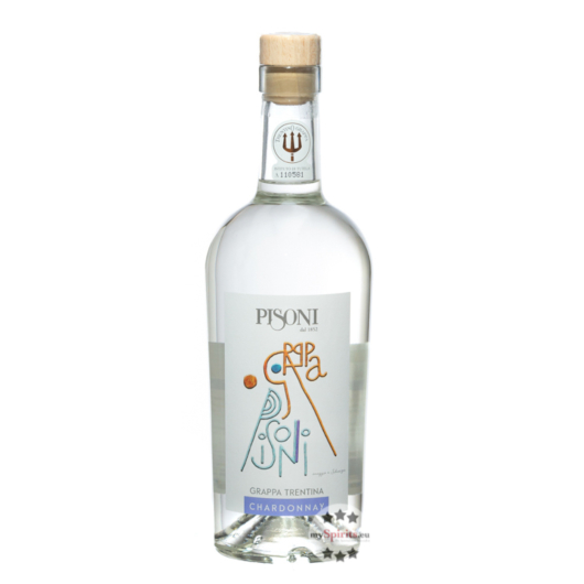 Pisoni Chardonnay Grappa / 43 % Vol. / 0,7 Liter-Flasche