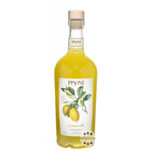 Pisoni Limoncello Likör / 30 % Vol. / 0,7 Liter-Flasche