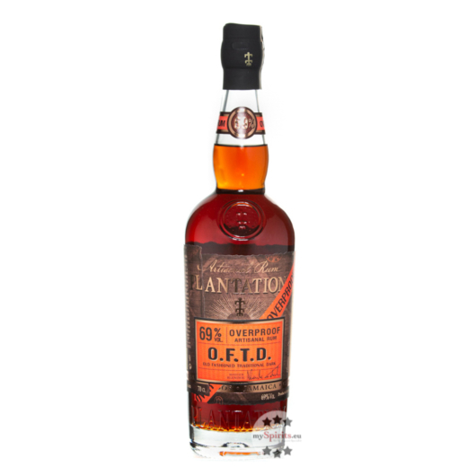 Plantation Overproof Rum O.F.T.D. / 69 % Vol. / 0,7 Liter-Flasche