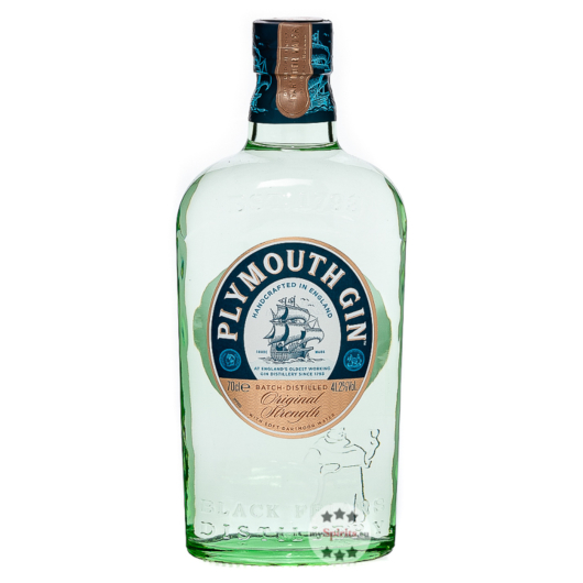 Plymouth Gin Original Strength / 41,2 % Vol. / 0,7 Liter-Flasche