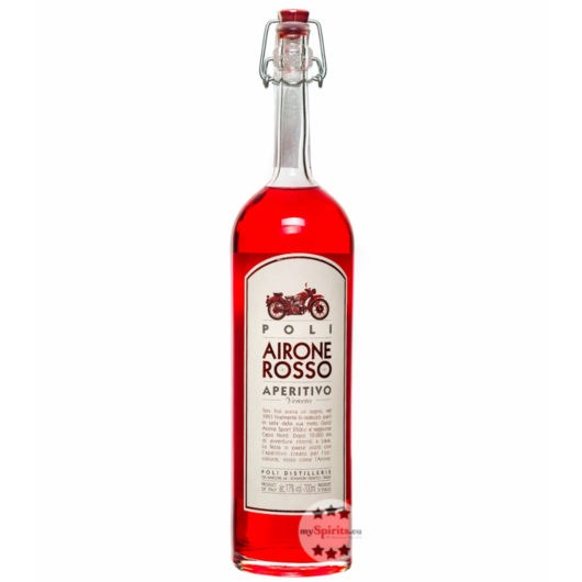 Poli Airone Rosso Aperitivo Veneto - Aperitiflikör / 17 % Vol. / 0,7 Liter-Flasche