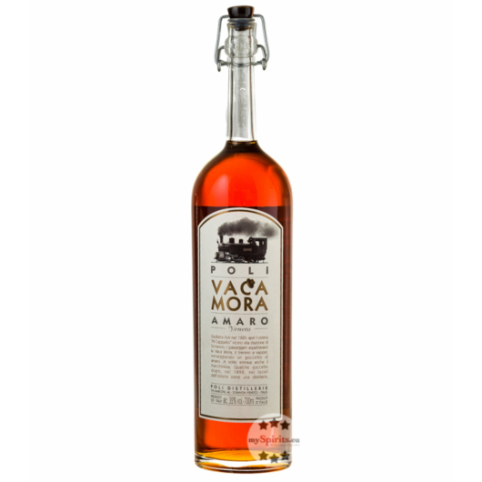 Poli Vaca Mora Amaro Veneto - Bitterlikör / 32 % Vol. / 0,7 Liter-Flasche