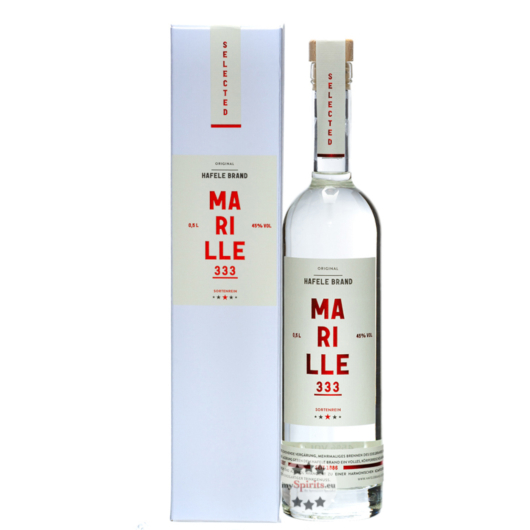 Prinz: Marillenbrand Hafele 333 / 45 % Vol. / 0,5 Liter Flasche