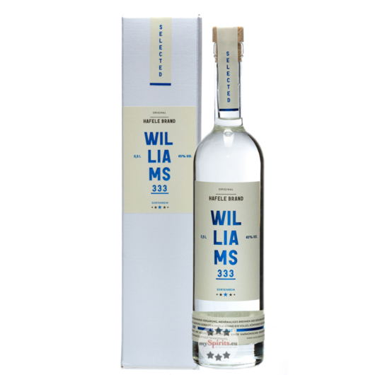 Prinz: Birnenbrand Williams Hafele 333 / 45 % Vol. / 0,5 Liter Flasche