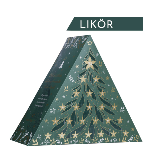 Prinz Adventskalender „Likör“ / 15-48 % vol / 19x 0,02l und 6x 0,04l