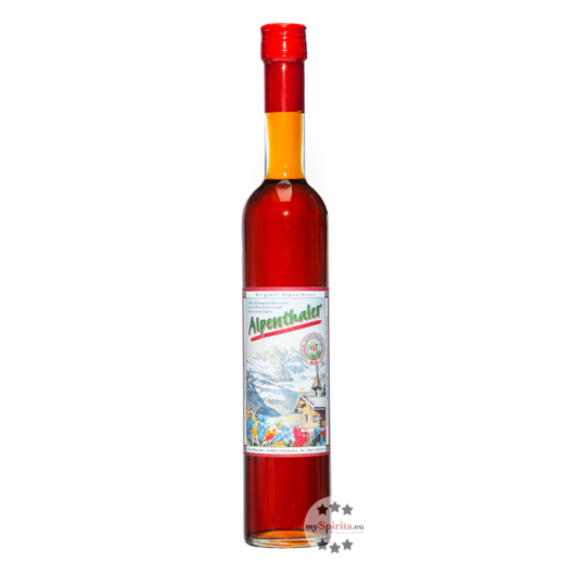 Prinz: Alpenthaler Kräuterlikör / 20,5% Vol. / 0,5 Liter-Flasche