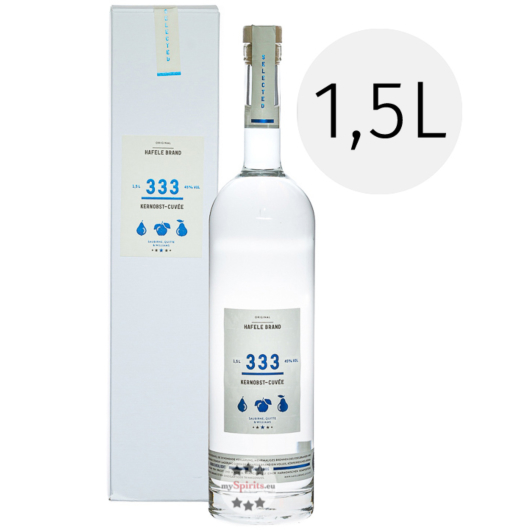 Prinz Hafele Brand 333 Kernobst Cuvée / 45 % Vol. / 1,5 Liter-Flasche
