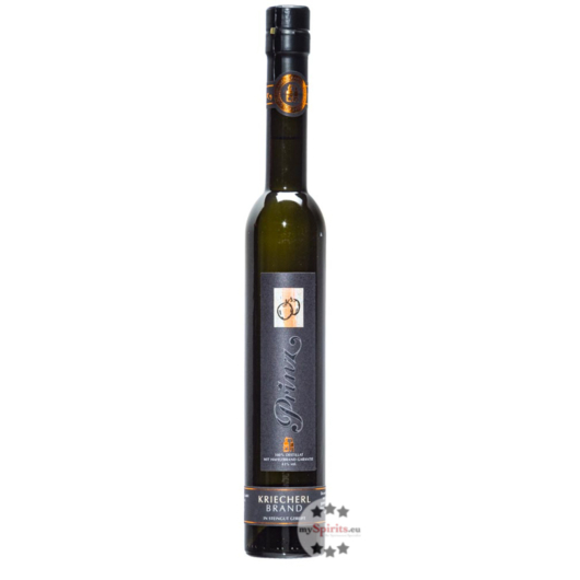 Prinz: Hafele Kriecherl Brand - im Steingut gereift / 43 % Vol. / 0,35 Liter - Flasche
