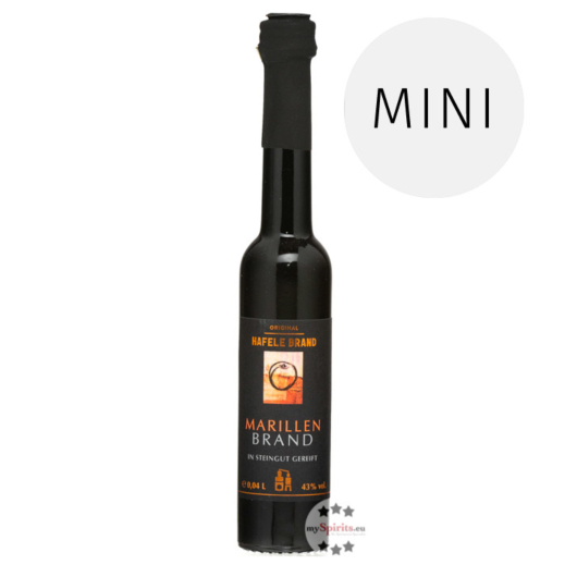 Prinz: Hafele Marillen Brand Miniatur / 43 % Vol. / 0,04 Liter-Flasche