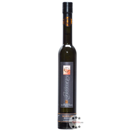 Prinz: Hafele Marillen Brand - im Steingut gereift / 43 % Vol. / 0,35 Liter - Flasche