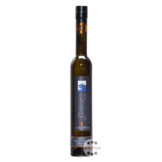 Prinz: Hafele Wild Heidelbeer Brand - im Steingut gereift / 43 % Vol. / 0,35 Liter - Flasche