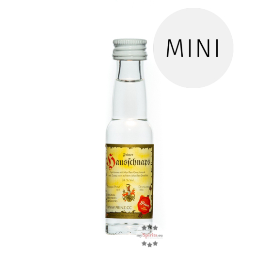 Prinz: Hausschnaps / 34% Vol. / 0,02 Liter - Flasche