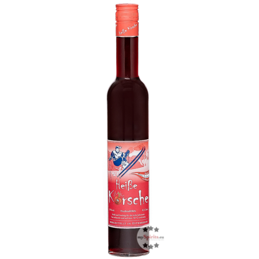 Prinz Heiße Kirsche - Frucht-Likör zum Erwärmen / 16% Vol. / 0,5 Liter - Flasche