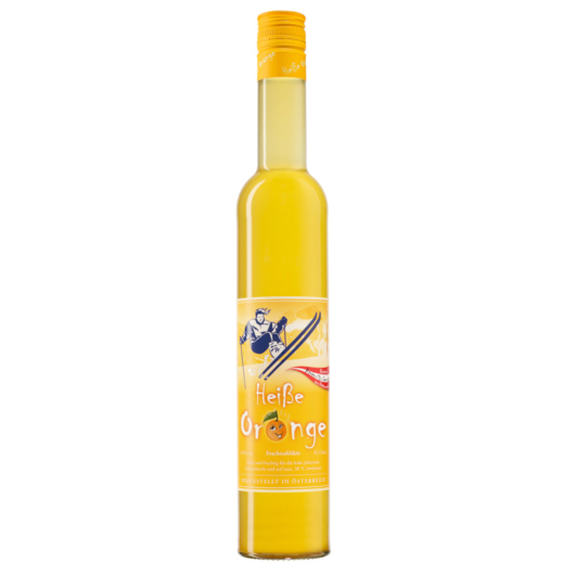 Prinz Heiße Orange - fein-winterlicher Orangenlikör / 16 % Vol. / 0,5 Liter-Flasche