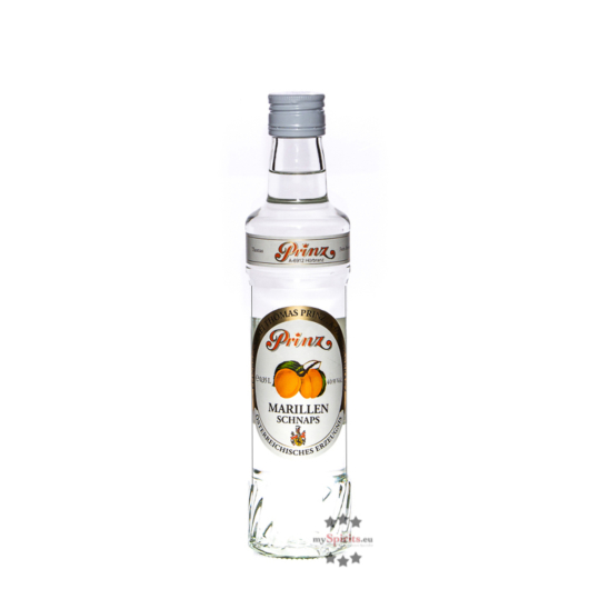 Prinz: Marillen-Schnaps / 40% Vol. / 0,35 Liter - Flasche