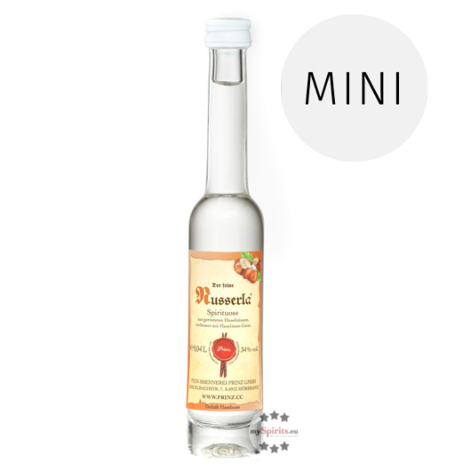 Prinz: Nusserla Miniatur / 34 % Vol. / 0,04 Liter-Flasche