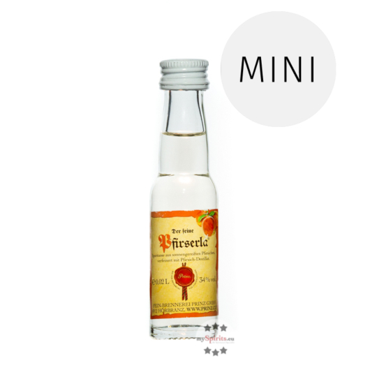 Prinz: Pfirserla / 34% Vol. / 0,02 Liter - Flasche