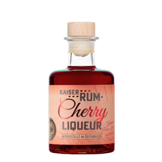 Prinz Rum Cherry Liqueur mit Inländerrum / 40 % Vol. / 0,2 Liter-Flasche