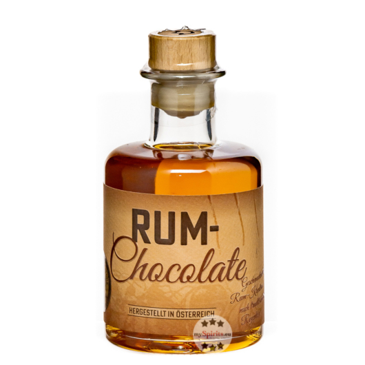 Prinz: Rum-Chocolate Likör mit Inländerrum / 40 % Vol. / 0,2 Liter-Flasche