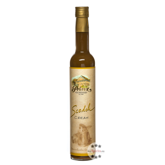 Prinz Scotch-Cream Schokoladenlikör mit Whisky / 16 % Vol. / 0,5 Liter-Flasche