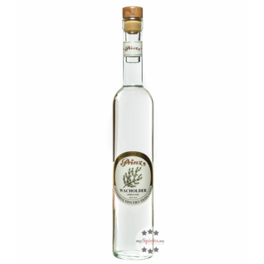 Prinz Wacholder Schnaps / 40 % Vol. / 0,5 Liter-Flasche