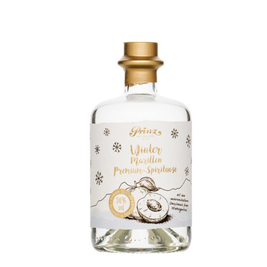 Prinz Winter Marille / 34 % vol / 0,5 Liter-Flasche