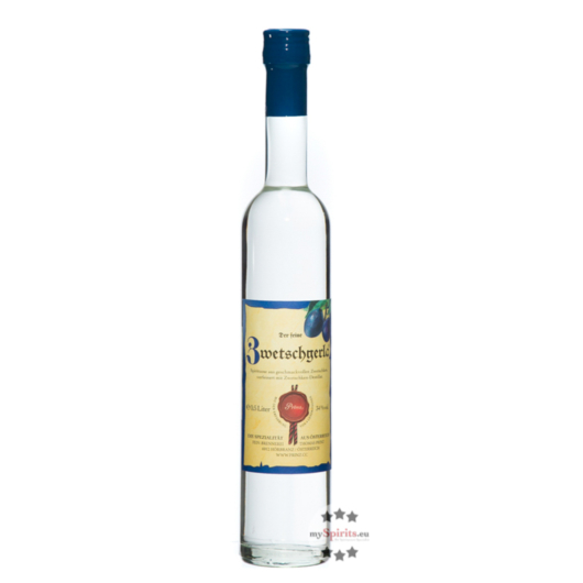 Prinz: Zwetschgerla 34 % / 34 % Vol. / 0,5 Liter-Flasche