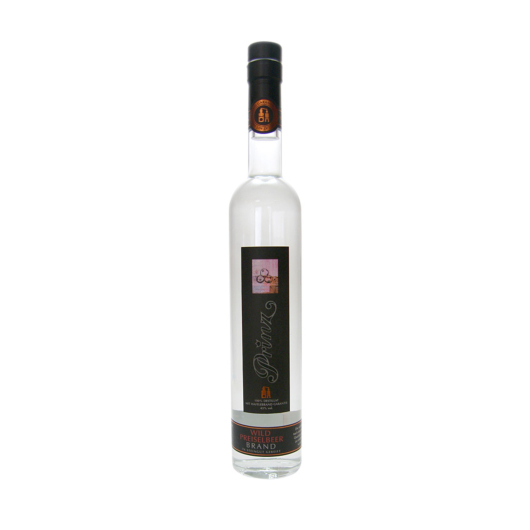 Prinz: Wild-Preiselbeer-Brand - In Steingut gereift / 43 % Vol. / 0,5 Liter-Flasche
