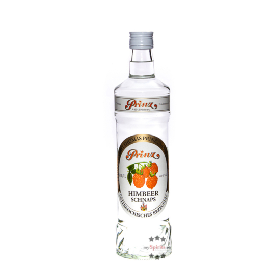 Prinz: Himbeer-Schnaps / 40% Vol. / 0,7 Liter - Flasche