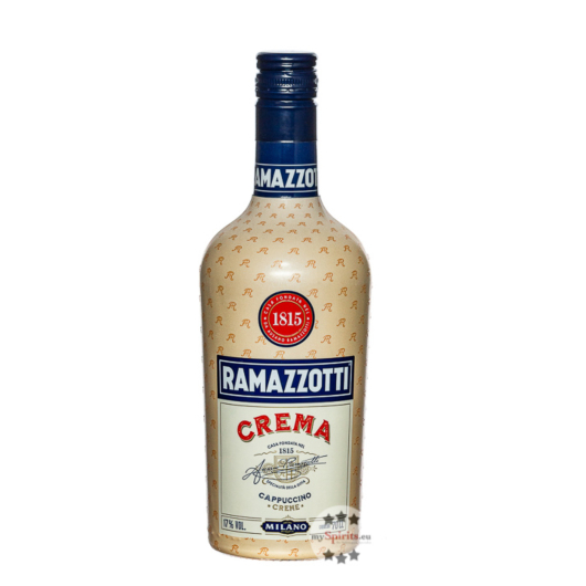 Ramazzotti Crema Cappuccino Creme Likör / 17 % Vol. / 0,7 Liter-Flasche