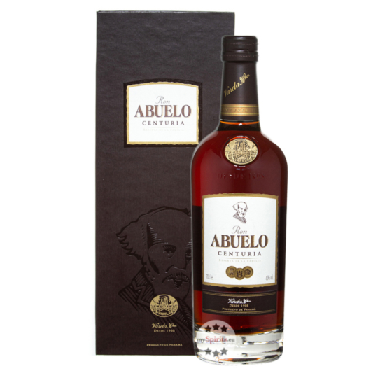 Ron Abuelo Centuria Reserva de la Familia / 40 % Vol. / 0,7 Liter-Flasche in Geschenkschatulle