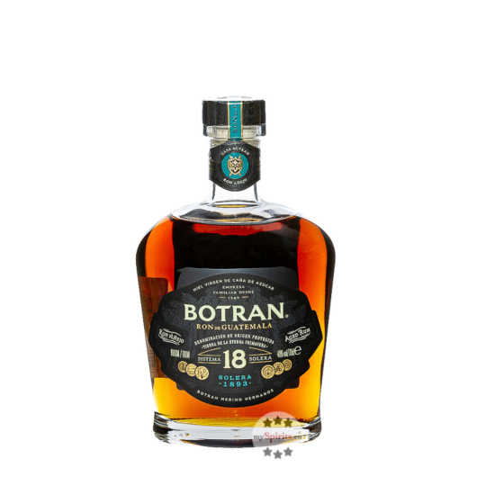 Ron Botran Solera 1893 18 Sistema Solera Rum / 40 % Vol. / 0,7 Liter-Flasche