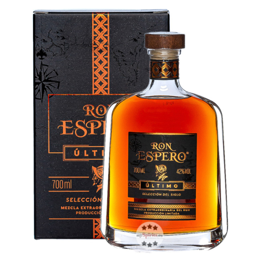 Ron Espero Reserva Extra Último Selección del Siglo Rum / 42 % Vol. / 0,7 Liter-Flasche in Geschenkbox