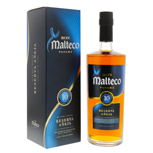 Ron Malteco Panama 10 Years Old Reserva Aneja / 40 % vol / 0,7 Liter-Flasche in Geschenkbox