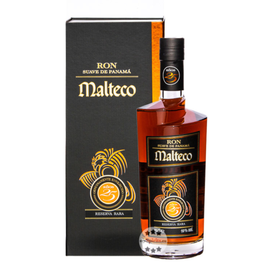 Ron Malteco: 25 Años Reserva Rara Ron de Panama / 40 % Vol. / 0,7 Liter-Flasche in Geschenkbox