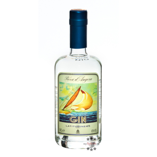 Rossi d’Angera Gin Latitudine 45 / 45 % Vol. / 0,5 Liter-Flasche