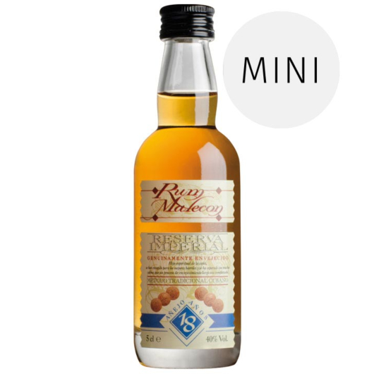 Rum Malecon 18 Years Old / 40% Vol. / 0,05 Liter-Flasche