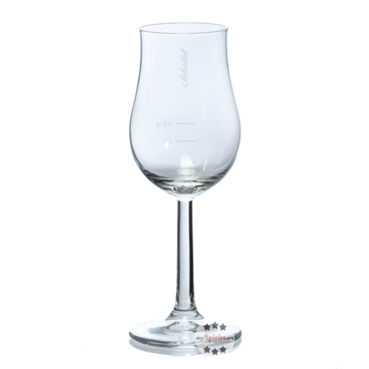 Scheibel Aroma Glas Kelchglas mit Stiel / 2 cl & 4 cl Eichstrich / H: ca. 15,5 cm