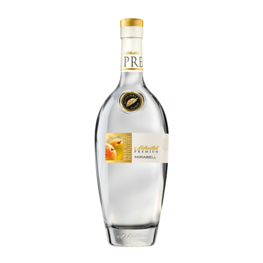 Scheibel Premium Mirabell Mirabellen-Brand über Gold destilliert / 43 % Vol. / 0,7 Liter-Flasche