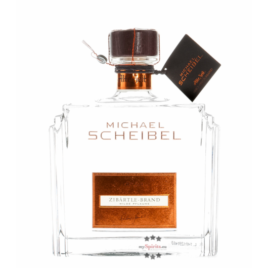 Scheibel Zibärtle-Brand Alte Zeit - Pflaume, über Holzfeuer gebrannt / 44 % vol. / 0,7 Liter-Flasche