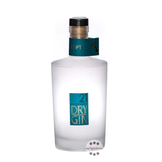 Senft: Bodensee Dry Gin 21 / 44 % Vol. / 0,7 Liter-Flasche