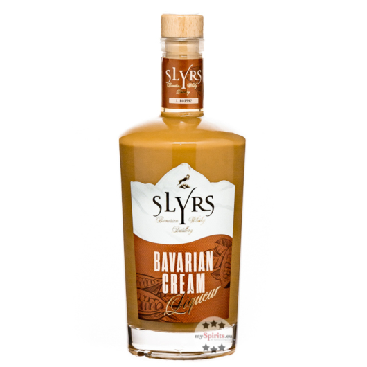 Slyrs: Bavarian Cream Liqueur / 17 % Vol. / 0,5 Liter-Flasche