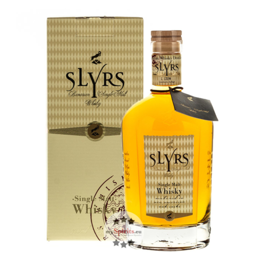 Slyrs Classic Single Malt Whisky matured in new American oak casks / 43 % Vol. / 0,7 Liter im Karton