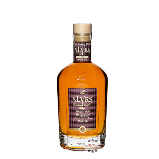 Slyrs Whisky finished im Port Fass / 46 % Vol. / 0,35 Liter-Flasche