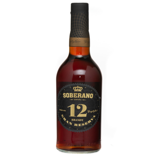 Soberano 12 Jahre Brandy Gran Reserva / 38 % Vol. / 0,7 Liter-Flasche