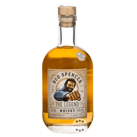 St. Kilian Bud Spencer The Legend Blended Whisky / 46 % Vol. / 0,7 Liter-Flasche