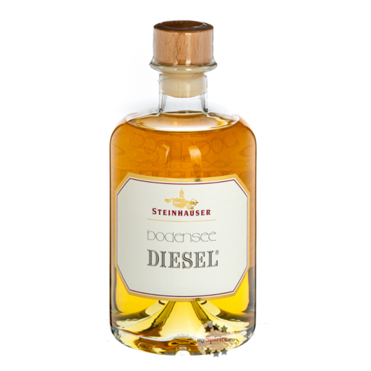 Steinhauser Bodensee DIESEL – Bodensee Apfel / 38 % vol. / 0,5 Liter-Flasche