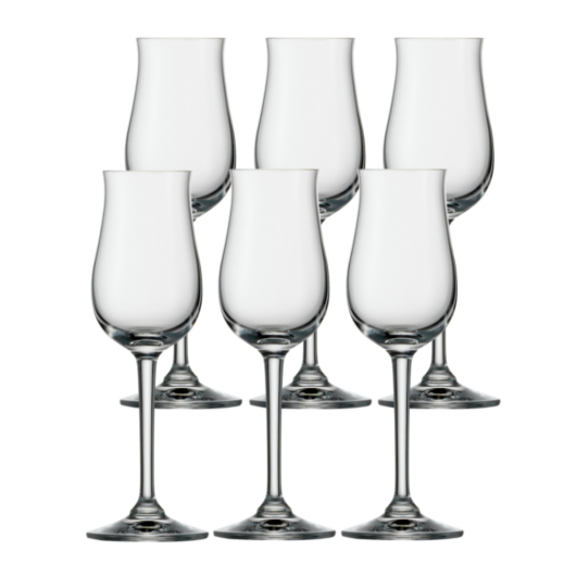 6 x Stölzle Destillatglas Professional Schnapskelch im Set / 104 ml / Ø ca. 5,15 cm / H: 16,9 cm