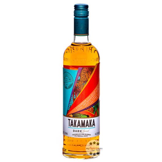 Takamaka Dark-Spiced Premium Spirit Drink / 38 % Vol. / 0,7 Liter-Flasche